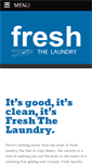 Mobile Screenshot of freshthelaundry.co.za
